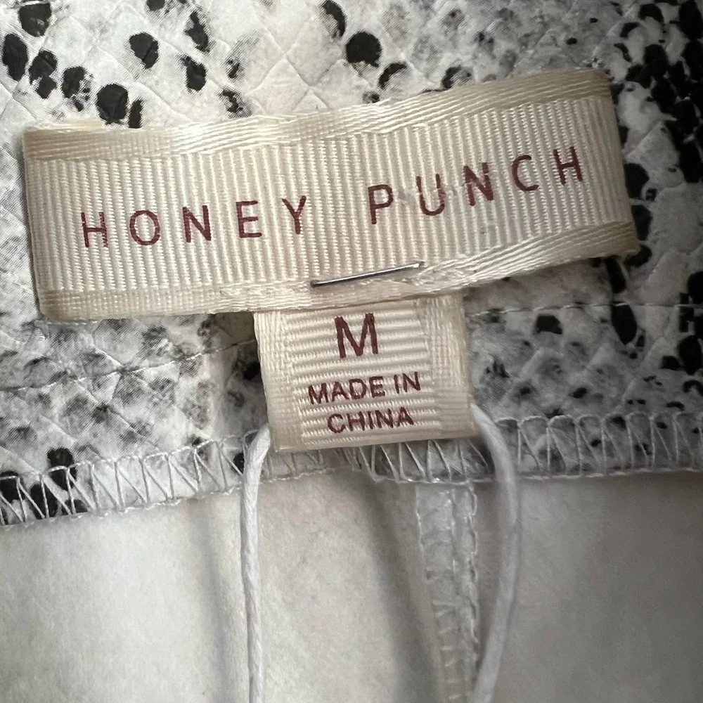 Spectacle Grey Snake Print Pinafore Dress - Honey Punch - Snake Skin Print Dress